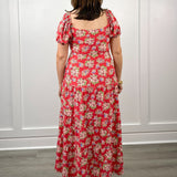 The Heidi Dress - Geranium Pot Long Dresses Smith & Quinn
