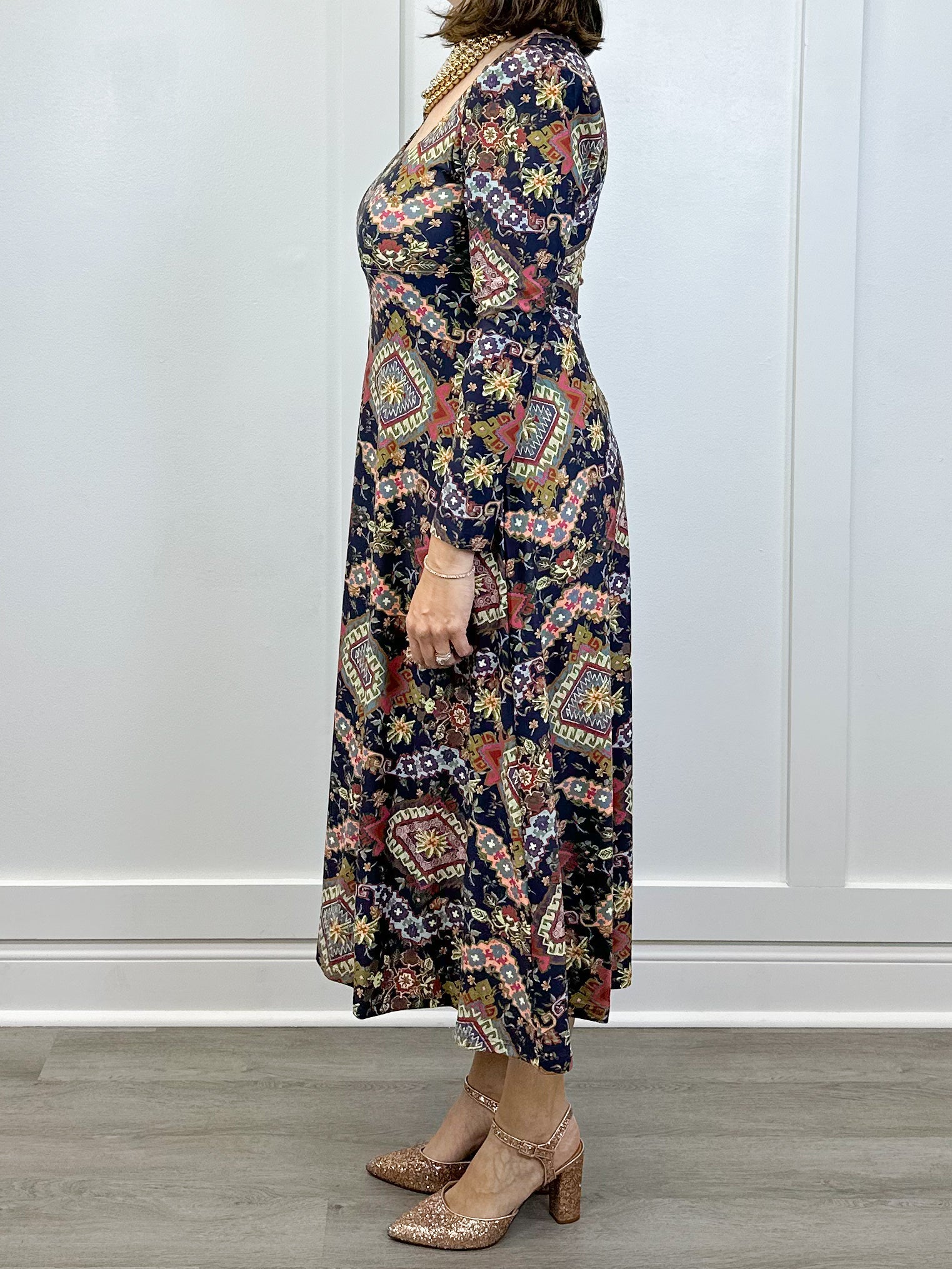 The Isadore Dress - Autumn Tapestry - Sugar Babies Children's Boutique/Meg's Shoppe