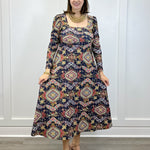 The Isadore Dress - Autumn Tapestry - Sugar Babies Children's Boutique/Meg's Shoppe