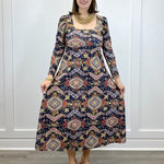 The Isadore Dress - Autumn Tapestry - Sugar Babies Children's Boutique/Meg's Shoppe