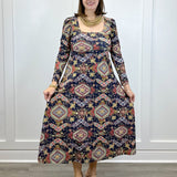 The Isadore Dress - Autumn Tapestry - Sugar Babies Children's Boutique/Meg's Shoppe