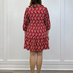 The Tory Dress - Ribbon Bouquet Red - Sugar Babies Children's Boutique/Meg's Shoppe