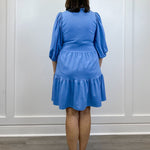 The Tory Ponte Dress - Oxford Short Dresses Smith & Quinn