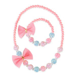Think Pink Necklace & Bracelet Set Kids Misc Accessories Great Pretenders