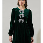 Tied with a Bow Dress Short Dresses Sugarlips