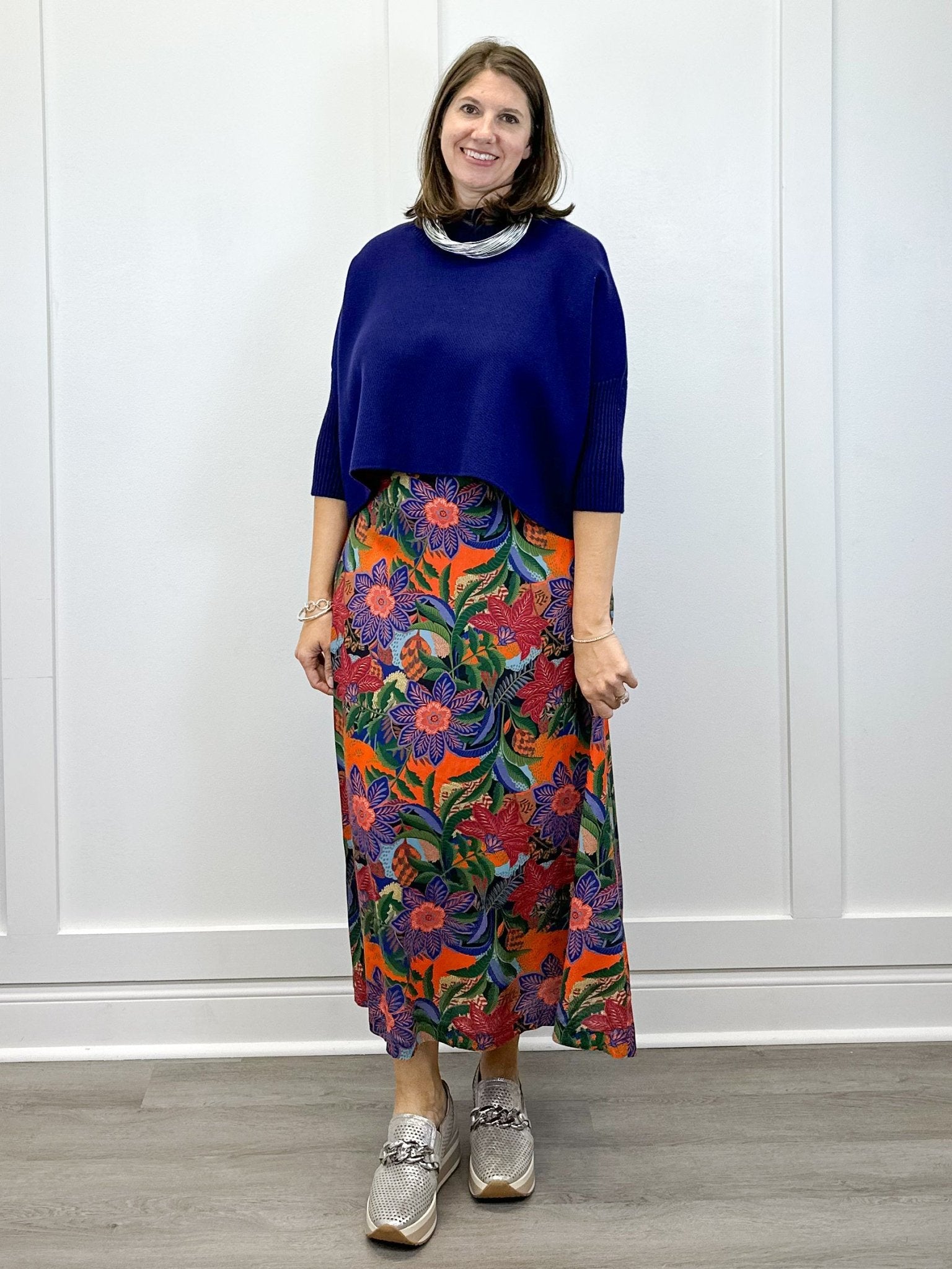 Tiffany Skirt - Autumn Floral Skirts Briton Court