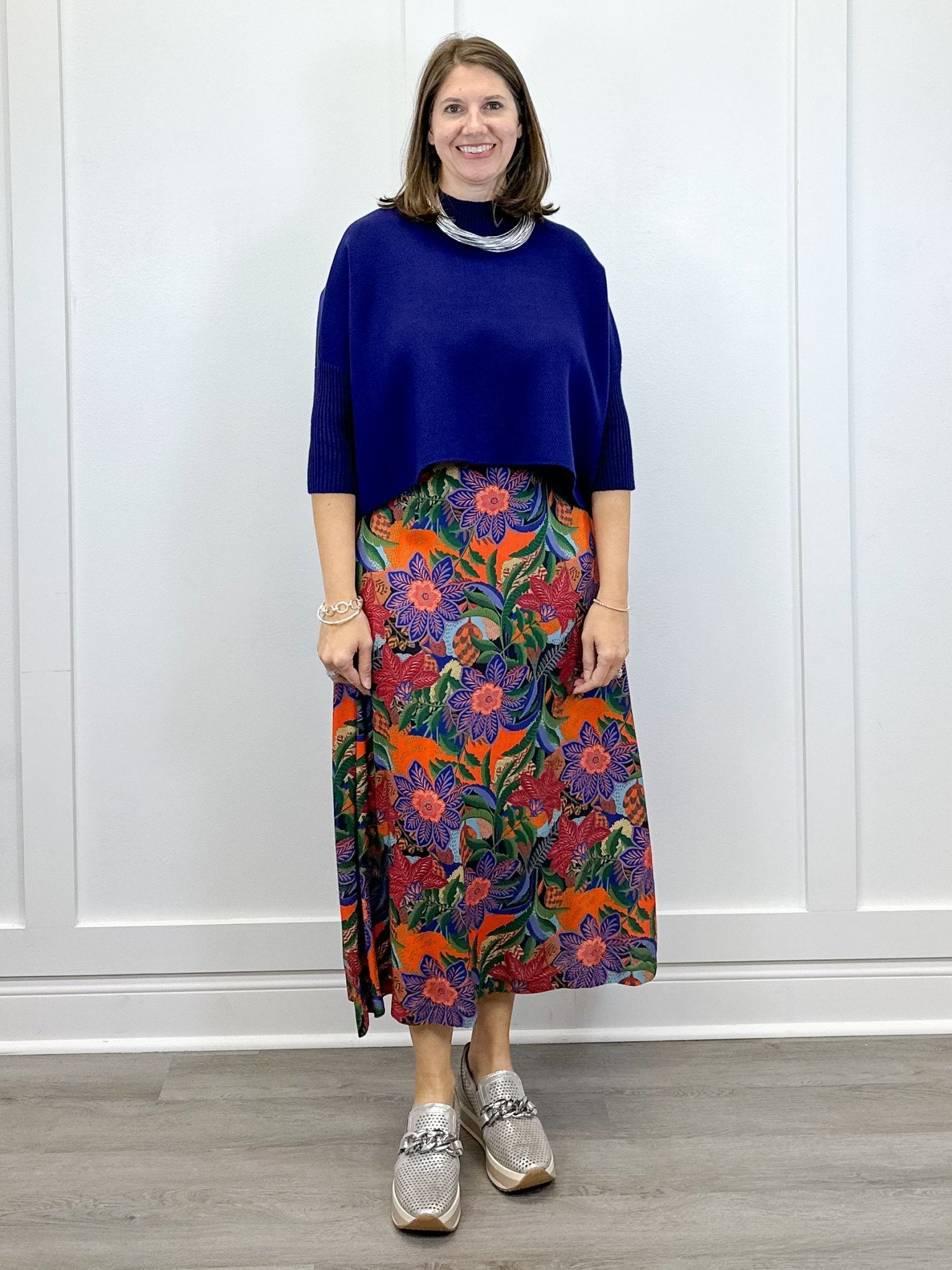 Tiffany Skirt - Autumn Floral Skirts Briton Court