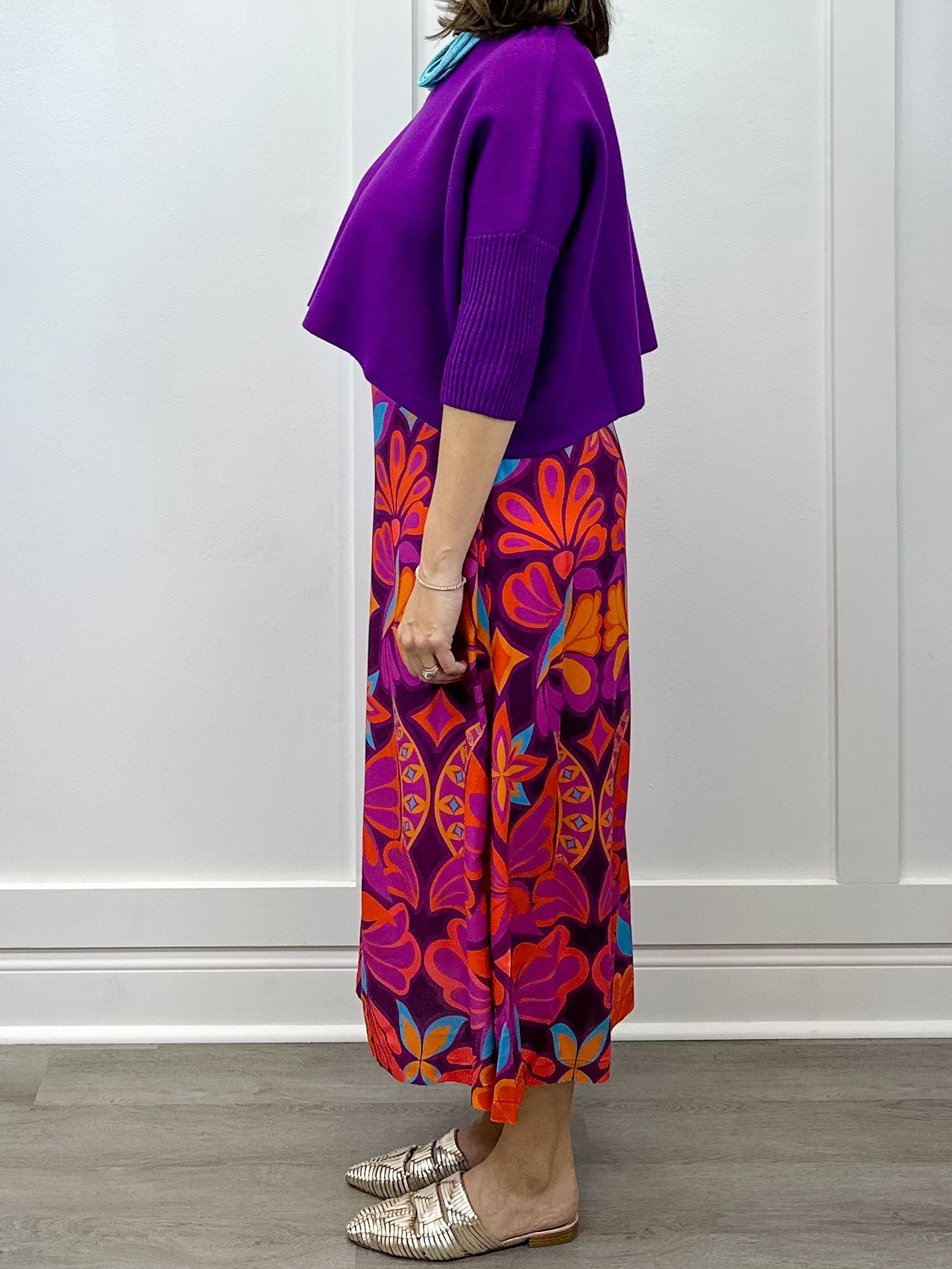 Tiffany Skirt - Purple Skirts Briton Court
