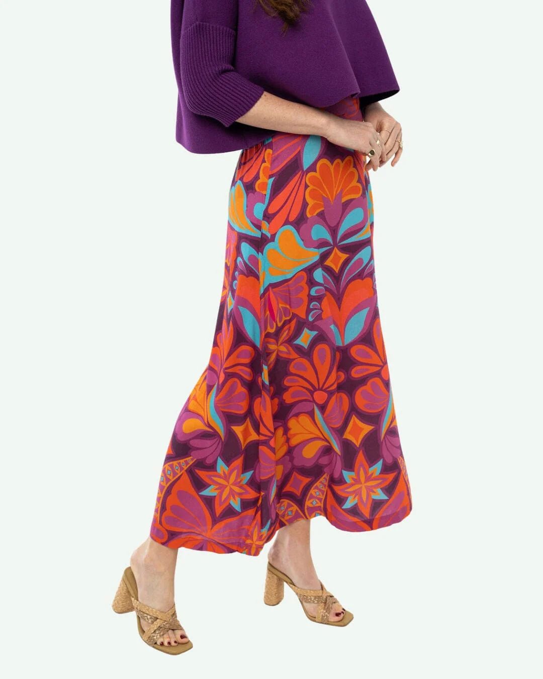 Tiffany Skirt - Purple Skirts Briton Court