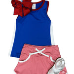 Nicole Tank - Resort Royal Girls Tops + Tees Set Athleisure