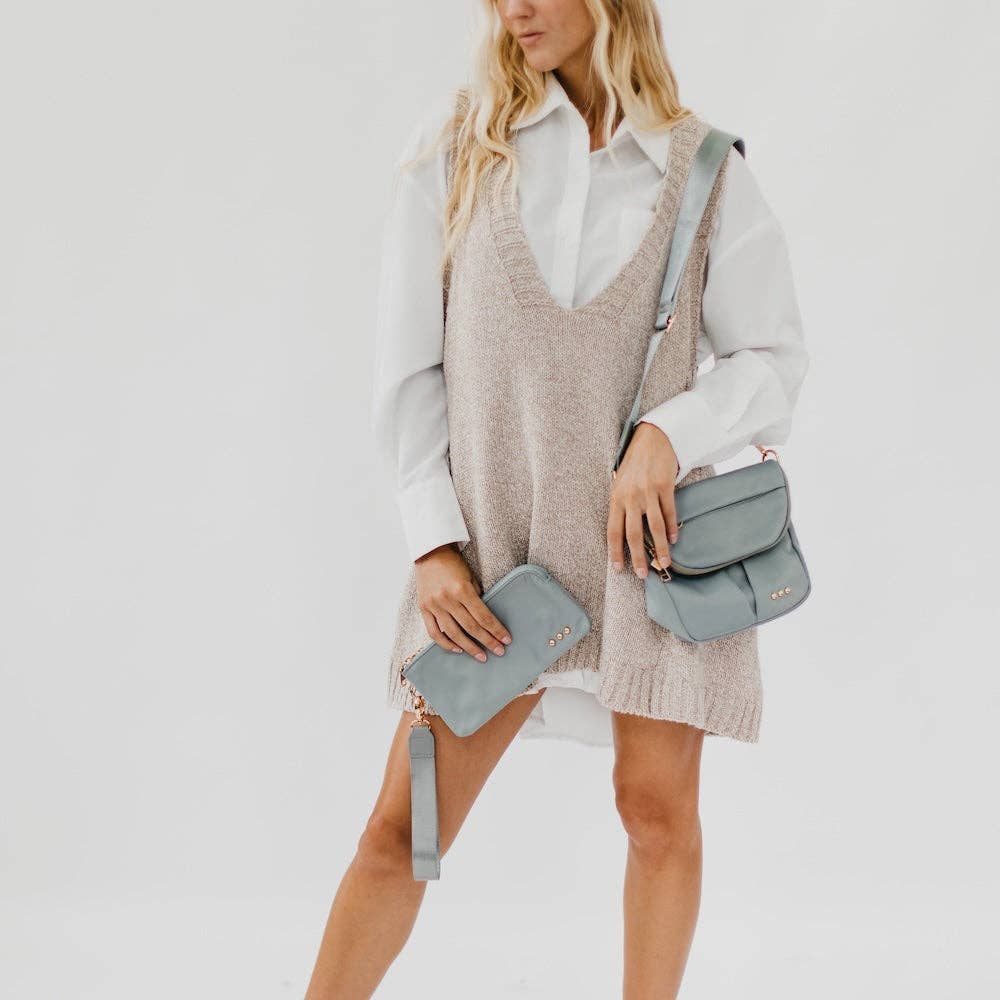 Tilly Crossbody Bag - Gray Purses + Totes Pretty Simple