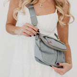 Tilly Crossbody Bag - Gray Purses + Totes Pretty Simple