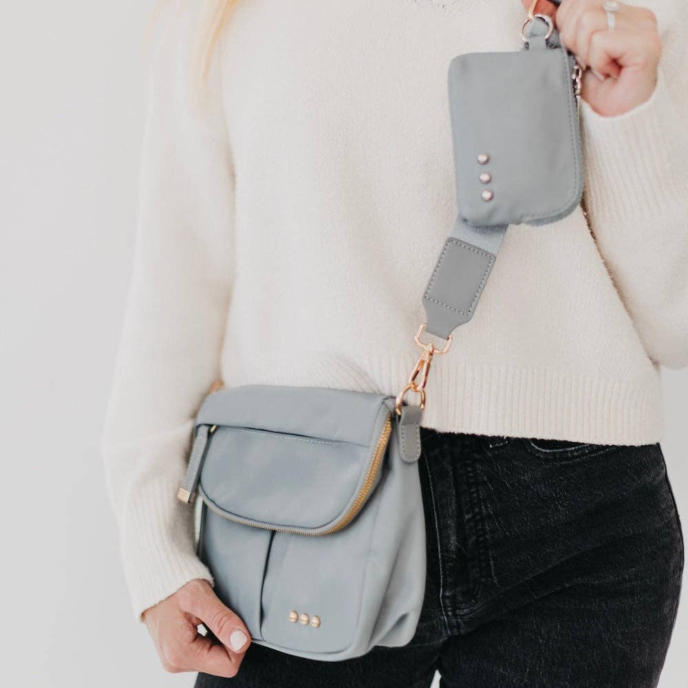 Tilly Crossbody Bag - Gray Purses + Totes Pretty Simple