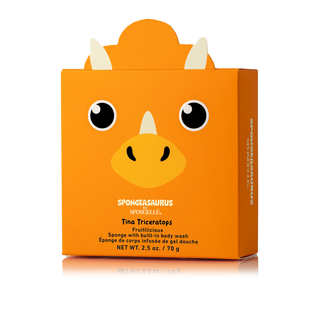 Tina Triceratops Spongeasaurus Self-Care Spongelle