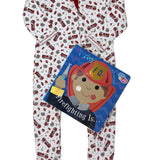 To the Rescue Printed Zipper Footie Baby Sleepwear Magnolia Baby