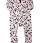 To the Rescue Printed Zipper Footie Baby Sleepwear Magnolia Baby