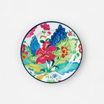 Tobacco Leaf 6.75" Enamel Plate - Melamine Kitchen + Entertaining One Hundred 80 Degrees