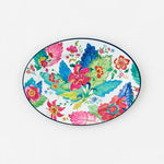 Tobacco Leaf Enamel Oval Platter Kitchen + Entertaining One Hundred 80 Degrees