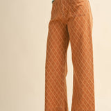 Toffee Trellis Pants Pants &MERCI