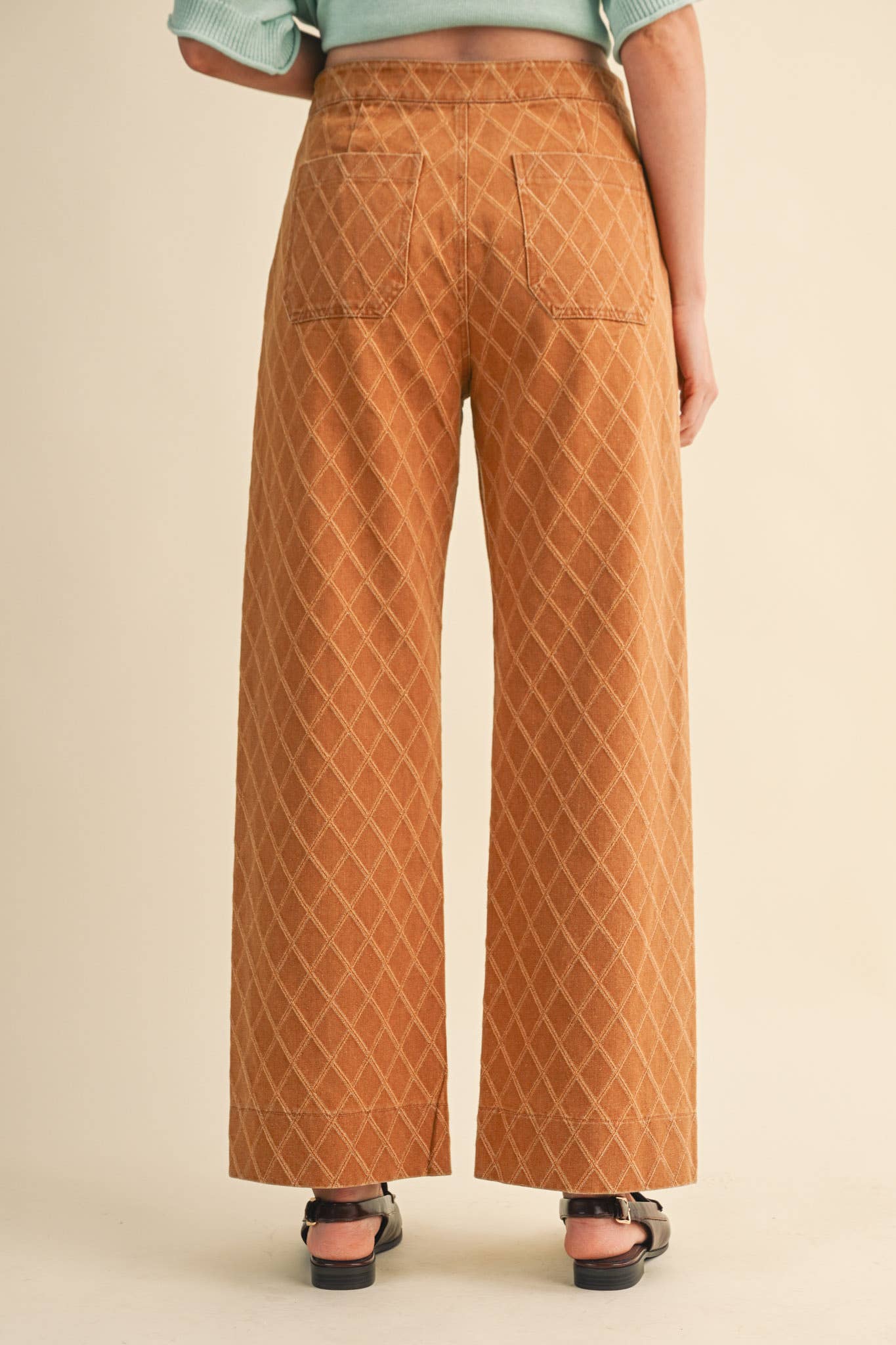 Toffee Trellis Pants Pants &MERCI