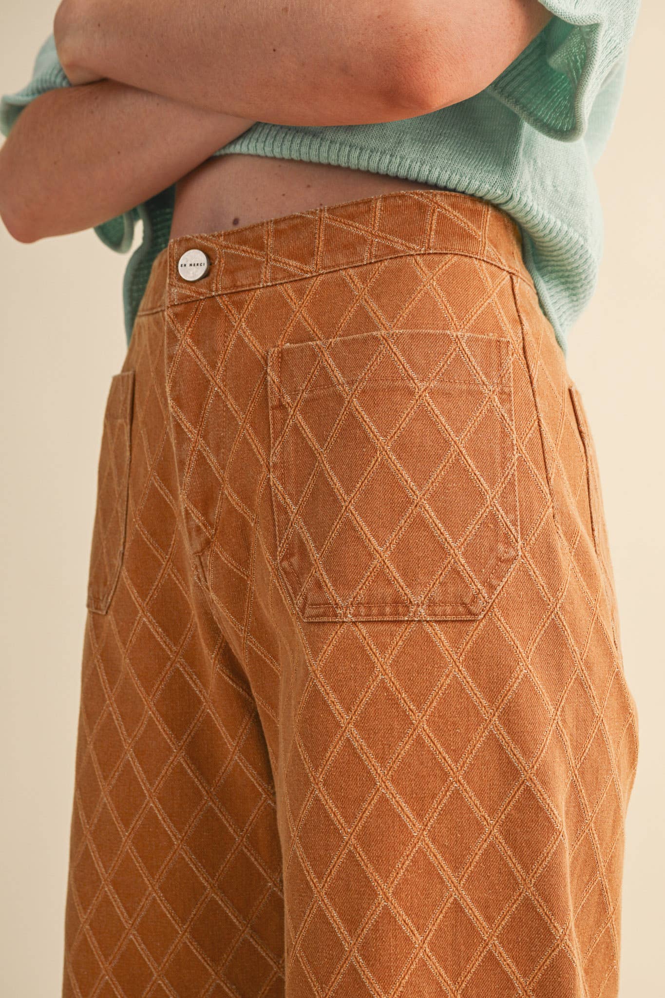 Toffee Trellis Pants Pants &MERCI