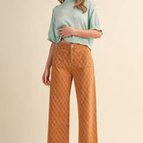 Toffee Trellis Pants Pants &MERCI