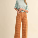 Toffee Trellis Pants Pants &MERCI