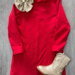 Tory Dress - Red Girls Occasion Dresses Bisby