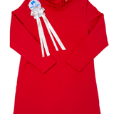 Tory Dress - Red Girls Occasion Dresses Bisby