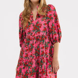 Tory Dress - Shrub Rose Short Dresses Smith & Quinn