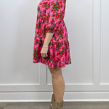 Tory Dress - Shrub Rose Short Dresses Smith & Quinn