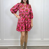 Tory Dress - Shrub Rose Short Dresses Smith & Quinn