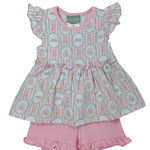 Townes Twirl Short Set - Sand Castle Girls Sets Sage & Lilly