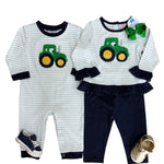 Tractor Boys Romper Boys Bubbles + Rompers Three Sisters