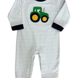 Tractor Boys Romper Boys Bubbles + Rompers Three Sisters