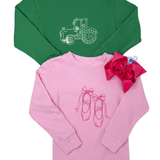 Tractor Sweatshirt - Green Boys Sweaters + Sweatshirts Mustard & Ketchup