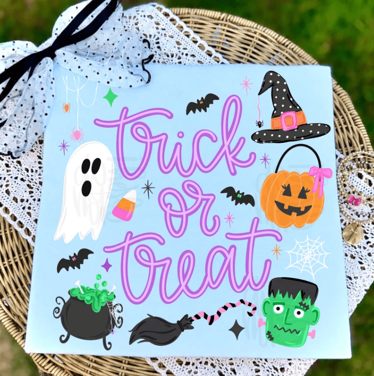 Trick or Treat Shirt Tops Southern Backroad Tees LLC