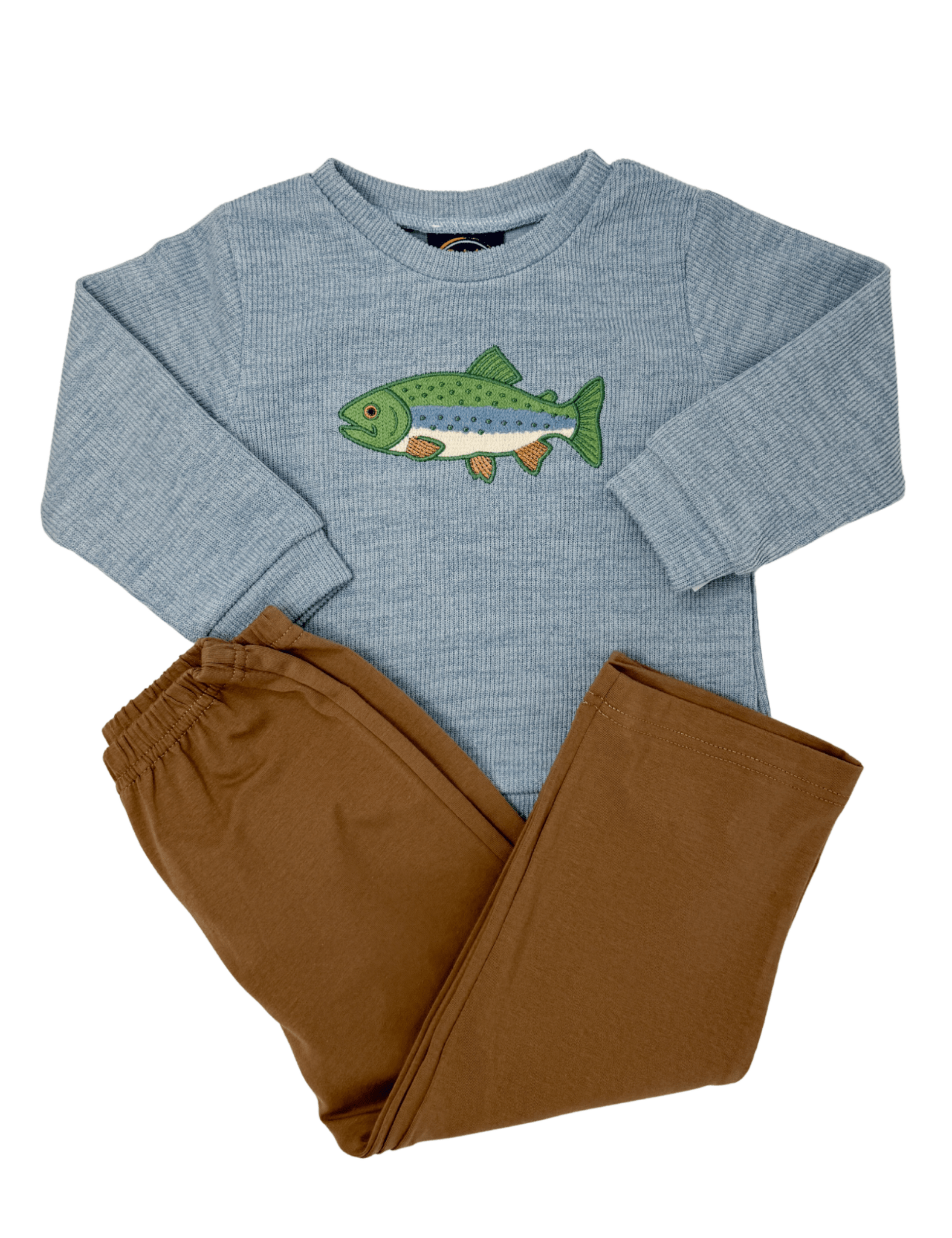 Trout Sweater - Sugar Babies Children's Boutique/Meg's Shoppe