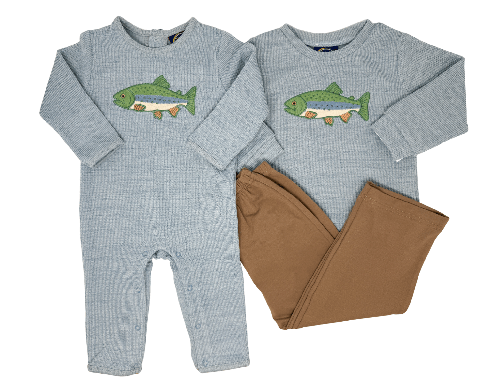 Trout Sweater - Sugar Babies Children's Boutique/Meg's Shoppe