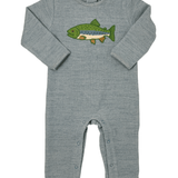 Trout Sweater Romper - Sugar Babies Children's Boutique/Meg's Shoppe