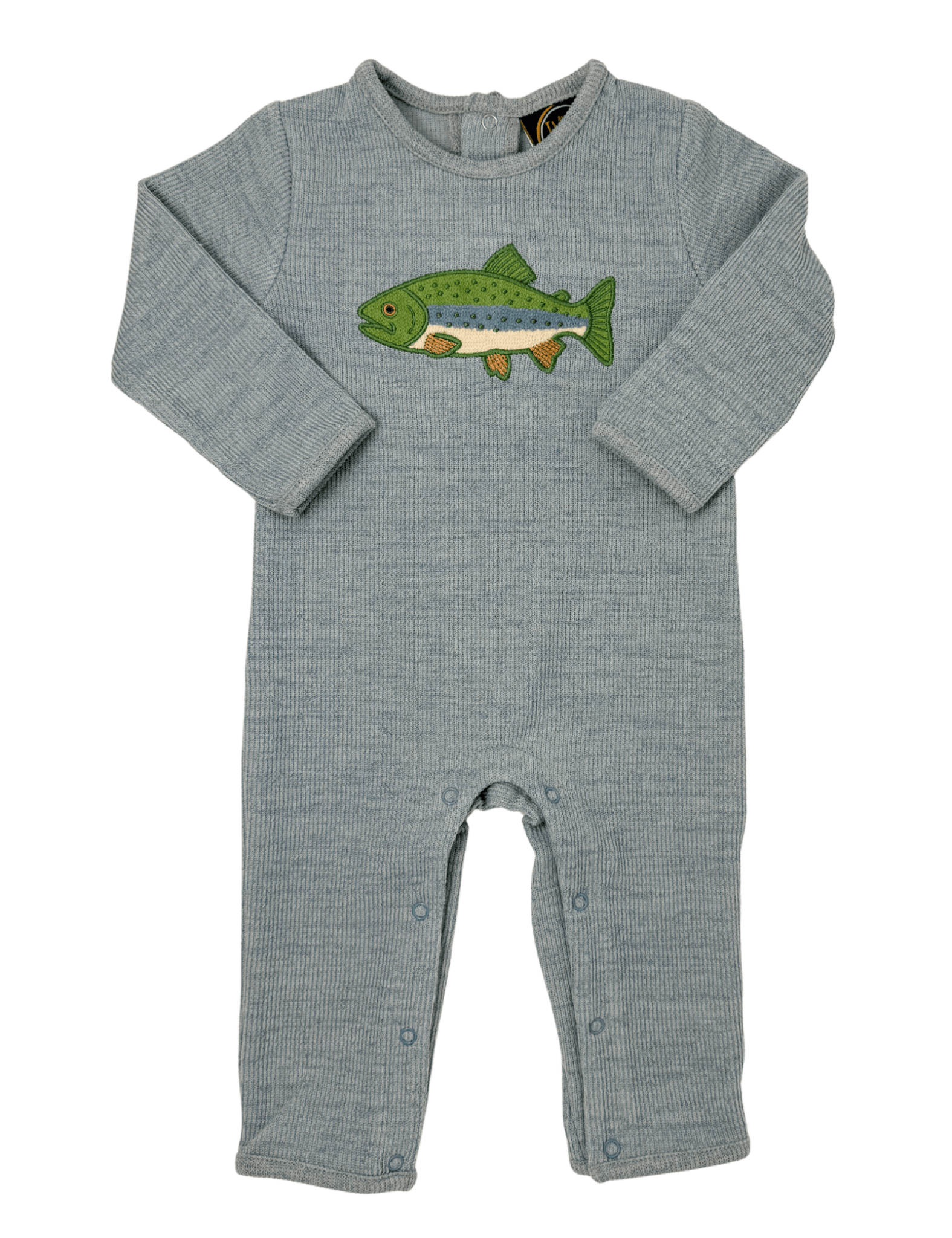 Trout Sweater Romper - Sugar Babies Children's Boutique/Meg's Shoppe