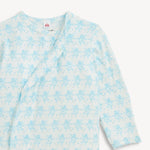 Trunkettes Blue Modal Gown & Hat Set Baby Sleepwear Magnetic Me
