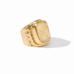 Tudor Statement Ring - Iridescent Champagne - 7 Rings Julie Vos