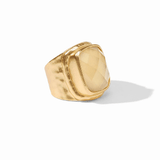 Tudor Statement Ring - Iridescent Champagne - 7 Rings Julie Vos