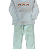 Turkey Applique Boys Pant Set Boys Sets Banana Split