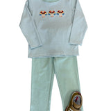 Turkey Applique Boys Pant Set Boys Sets Banana Split