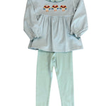 Turkey Applique Legging Set Girls Sets Banana Split