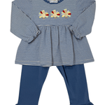 Turkey Lurkey Ruffle Pant Set Girls Sets Three Sisters