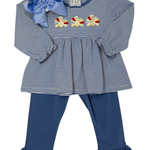 Turkey Lurkey Ruffle Pant Set Girls Sets Three Sisters
