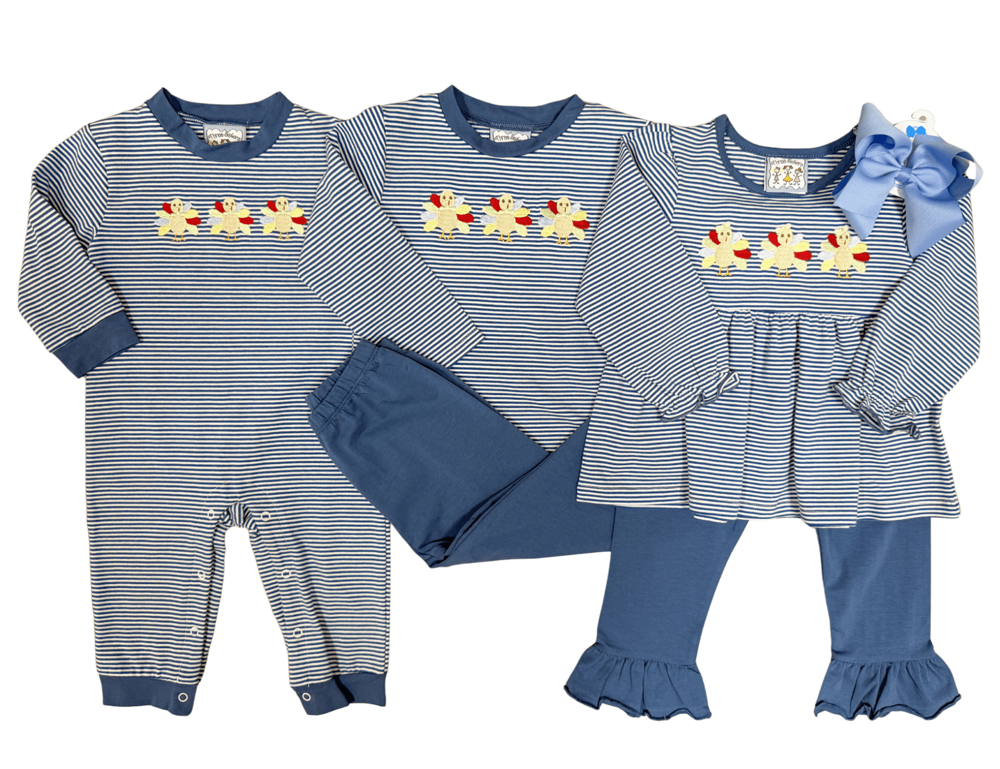 Turkey Lurkey Ruffle Pant Set Girls Sets Three Sisters